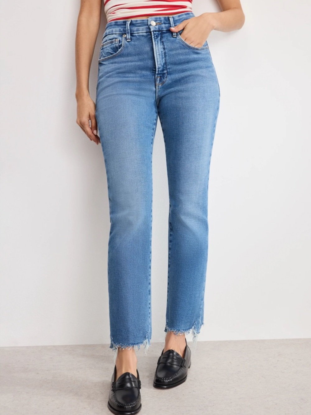Good American Good Legs Straight -Brand New With Tags